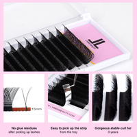 Cils synthétiques en gros Lymeebeauty YY 3D 4D 5D 8DW Clover Lash Mega Volume 0.07 C/d, sans cruauté, végan, extensions naturelles