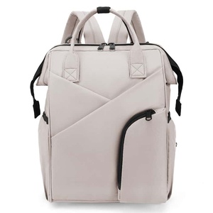 Polyester Waterproof Women <b>Backpack</b> Square Zipper Soft Handle Daily Shoulder Bag Wholesale - Product Image 5
