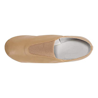Chaussures de danse jazz unisexes en cuir PU à enfiler avec tige élastique, en stock dans l'UE et aux États-Unis, pour femmes et hommes