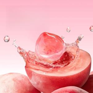 Nuevo caramelo de goma de menta pelable, dulce de limón rico en vitamina <span class=keywords><strong>C</strong></span>, caramelo de goma jugosa con tarjeta de papel perfumada - Product Image 4