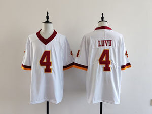 Günstige #1 Samuel Sr #4 Luvu #5 Daniels #17 McLaurin Herren Washington Commanders Stick trikots - Product Image 3