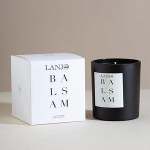 Custom Logo LANJO Home Fragrance Aromatherapy Scented Candle Organic <b>Soy</b> <b>Wax</b> Round Glass Jar China - Product Image 6