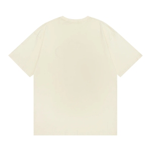 เสื้อยืดผู้ชายผ้าคอตตอนหนา 100% พิมพ์ลายซิลค์สกรีน 3 มิติ แบบพัฟฟ์ สั่งทำได้ สำหรับคู่รัก ใส่ได้ในฤดูร้อน ขายส่ง - Product Image 4