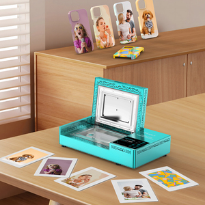 TuoLi fábrica DIY cubierta móvil de lujo Mini impresora transferencia de calor en blanco 3D sublimación personalizada caja del teléfono máquina de impresión - Product Image 1