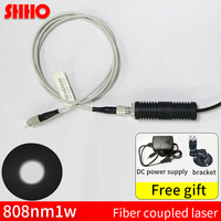 Machine laser à fibre infrarouge personnalisée de haute qualité, 808nm 1W
