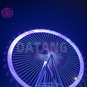 Façade IP65 de source lumineuse de point de RVB extérieur LED pour des hôtels parcs à thème la grande roue construisant le PC blanc chaud approprié aux parcs - Product Image 5