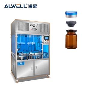 Máquina Automática de Llenado y Sellado de Viales de Alta Capacidad (1500-3000 Piezas/hora) ALWELL para la Industria Cosmética/Médica, Neumática - Product Image 5