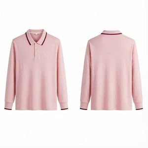 Oeko-Tex Certified Premium Teamwear 2026 <b>Smart</b> Casual Custom Long Sleeve Polo Shirt for Corporate Anniversary Gifts - Product Image 4
