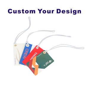 <b>Customize</b> All Kinds of Label Cards Luggage Plastic Label Airport Luggage Tag - Product Image 1
