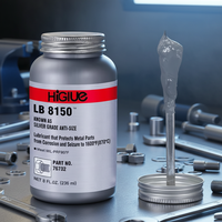 Pâte lubrifiante anti-adhérente au nickel LB771 haute température 1315 ° Résistant à la corrosion pour l'acier inoxydable