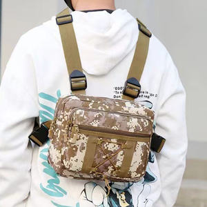 Tas rig dada taktis banyak saku, rompi pembawa piring tugas berat, rompi <span class=keywords><strong>harness</strong></span> taktis luar ruangan - Product Image 6