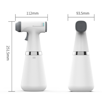 Fine Mist Spray Bottle for Plants - Handheld Pressure Sprayer with Adjustable Nozzle, 500ML Garden & Home Cleaning