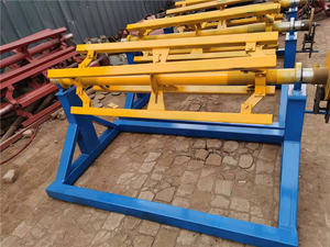 Bobina de acero galvanizado manual Desenrollador de metal fácil de operar para rollo que forma la fábrica Nuevo tipo - Product Image 3