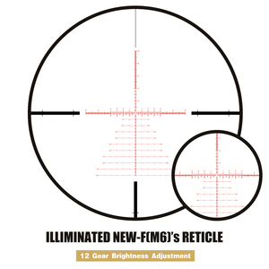 <span class=keywords><strong>FFP</strong></span> 5-25x56 Garansi 5 Tahun 56mm Objektif 34mm Diameter Tabung Lingkup Berburu Jarak Jauh - Product Image 6