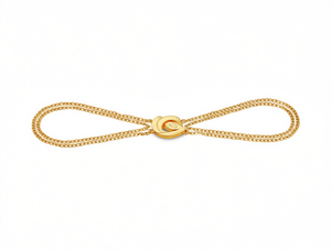 Catena Elastica da Donna in Lega d'Acciaio Placcata Oro, Gioiello per il Corpo alla Moda, per Uso Quotidiano, Lunghezza Standard - Product Image 1