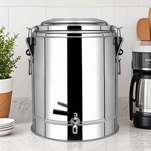 DB 35L ภาชนะใส่หม้อสแตนเลสสตีลเก็บความร้อนและเย็นพร้อมก๊อก - Product Image 1