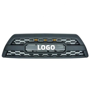 MARVELAND Accessoires 4x4 Grilles de voiture LED noir mat GRILLE avant pour Toyota 4Runner 2006-2009 - Product Image 4