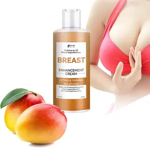 Großhandel Custom Private Label Kräuter natürliche organische straffende Mango Brust vergrößerung creme für Frauen