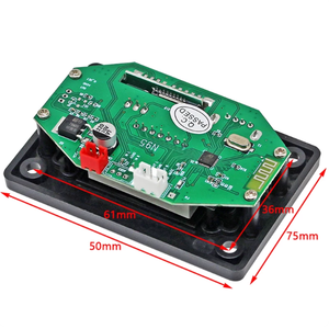 Carte décodeur audio sans perte <span class=keywords><strong>Bluetooth</strong></span> 5.0 MLK avec écran couleur, enregistrement d'appels, USB, TF, FM, télécommande, pour mise à niveau <span class=keywords><strong>DIY</strong></span> d'amplificateur de haut-parleur de voiture et de maison - Product Image 2