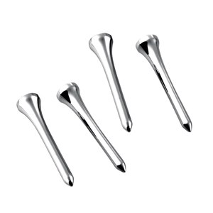 Custom Logo <b>Golf</b> <b>Tees</b> (4PZ) 55 mm High Durable Rubber Bamboo Wood Materials - Product Image 1