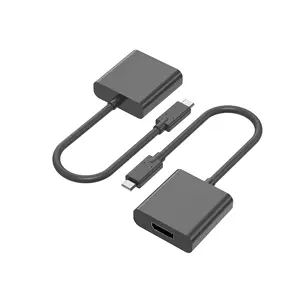 מתאם יציאת USB מסוג-C לתצוגה USB 3.1 מסוג-C ל-DP ממיר כבלים למחשב נייד