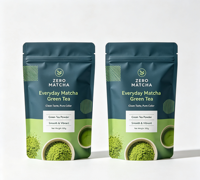 Sachets Doypack Épais Personnalisables avec Votre Logo pour Poudre de Matcha, Fermeture Éclair Hermétique, pour Matières Premières de Pâtisserie