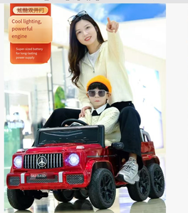 Voiture électrique pour enfants, deux places, tout-terrain, six roues, télécommandée, <span class=keywords><strong>jouet</strong></span> pour bébé, camionnette - Product Image 2