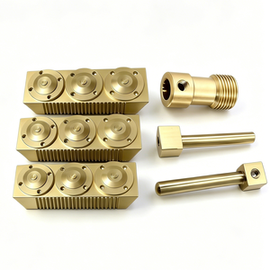 ชิ้นส่วนทองเหลืองขึ้นรูปด้วยเครื่อง CNC ความแม่นยำสูงตามแบบ OEM |   วาล์วบล็อก, ข้อต่อไฮดรอลิก, ชิ้นส่วนนิวแมติก และชิ้นส่วนควบคุมของไหล - Product Image 2