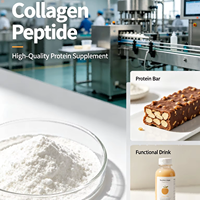 Collagène de poisson et de bœuf halal casher de qualité alimentaire en poudre, vente directe du fabricant en gros