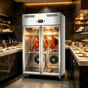 Armoire de séchage à air commercial grande capacité, Réfrigérateur double porte à température unique, Armoire professionnelle de séchage pour viande de bœuf et de poulet - Product Image 5