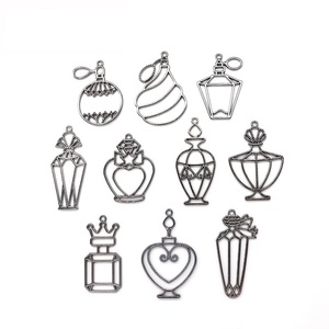 Hợp Kim Mở Bezels Cho Nhựa, Khung Rỗng Mặt Dây Resin <span class=keywords><strong>Craft</strong></span> Bezels Trang Sức Khuôn Mẫu Cho Nhựa Đúc, Dây Chuyền Bông Tai Làm - Product Image 3