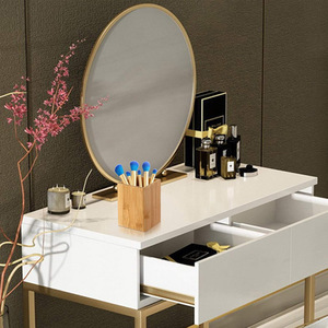ที่ใส่ปากกาไม้ไผ่ทรงสี่เหลี่ยม 3.1 นิ้ว กล่องเก็บของบนโต๊ะทำงานไม้ - Product Image 2