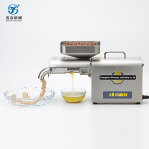 เครื่องสกัดน้ำมันแบบอัดรีด ยี่ห้อ Shanyou คุณภาพสูง ผลิตจากวัสดุสแตนเลส 810w กำลังการผลิต 3-5 กก./ชม. สำหรับสกัดน้ำมันดอกคำฝอยและถั่วลิสง - Product Image 2