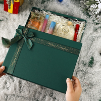 Dapat disesuaikan dilapisi kertas folder Set-folder kosong untuk Natal nikmat permen ornamen pohon & tempat uang bahan daur ulang