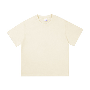 T-shirt surdimensionné en coton pour hommes T-shirt vierge à col rond pour une impression de logo personnalisée de haute qualité - Product Image 1