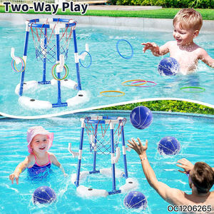Jouet de basket-ball flottant pour piscine, avec anneaux à lancer, pour enfants, de la marque Jinying - Product Image 4