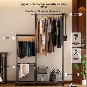 <span class=keywords><strong>Perchero</strong></span> <span class=keywords><strong>de</strong></span> Bambú <span class=keywords><strong>de</strong></span> Diseño Simple para Entrada, <span class=keywords><strong>Perchero</strong></span> Multifuncional <span class=keywords><strong>de</strong></span> <span class=keywords><strong>Pie</strong></span> para Ropa, Ideal para Apartamentos - Product Image 3