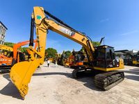 Excavadora Hidráulica Usada Caterpillar 320D de 20 Toneladas, Equipo de Construcción, Motor y Bomba, Modelo 2020, Excelente Estado