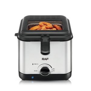 RAF 1000W Deep Fryer Penggorengan Listrik Kapasitas 2L Dengan Kontrol Termostatik Keranjang Lepas Pasang dan Sistem Penyimpanan Kabel - Product Image 3