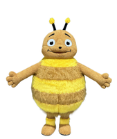 Costume de mascotte d'abeille de dessin animé personnalisable Halloween costume en peluche gonflable praticable en plein air en vente