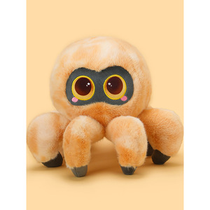 Peluche Ragno Nero con Grandi Occhi, Stile Carino e Oscurino, Divertente Regalo di Halloween, 11-30CM, Accessorio per Foto - Product Image 2