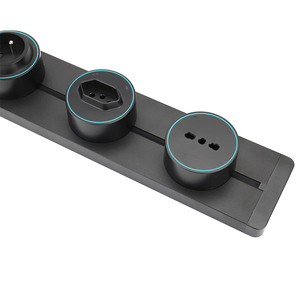 Rail d'alimentation mural 32A 8000W 50 75 100cm, prise amovible et réglable - Product Image 1