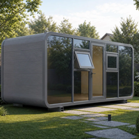 Conteneur de bureau modulaire préfabriqué de 20, 30 et 40 pieds, maison portable en forme de pod, cabine mobile en conteneur