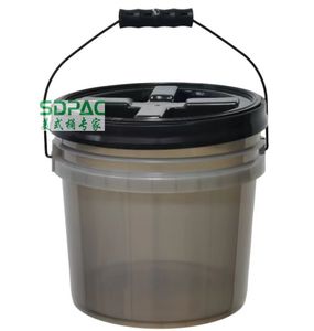 Xô rửa xe (xô 3.5 gallon + bảo vệ bộ lọc Grit + nắp niêm phong Gamma) Lưu trữ xà phòng rửa xe, khăn sợi nhỏ và nhiều hơn nữa - Product Image 2