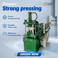 Machine de formage de tuiles de type C personnalisée pour poutrelles en acier avec moteur
