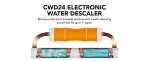 Capacitieve Elektronische Waterontkalker-Hele Huis Geen Zoutverzachter, Vermindert Kalkaanslag, Past Op Pijpen Van 1 Inch - Product Image 2