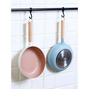 Poêle antiadhésive ronde compatible induction pour steak, œufs, crêpes, friture profonde, usage domestique - Product Image 2