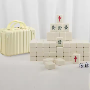 42mm marfil personalizado Mahjong hogar melamina Mahjong azulejos personalizados 144 grandes azulejos personalizados Mahjong - Product Image 5