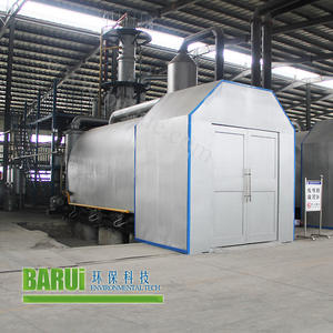 Máquina de pirólisis y destilación de proceso de craqueo catalítico de plásticos de desecho de última tecnología para obtener combustible diésel - Product Image 4