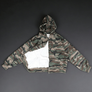 Sudadera con Capucha de Camuflaje Personalizada para Hombre, Sudadera con Capucha de Estilo Urbano Moderno con Bolsillo Delantero para Hombre - Product Image 3